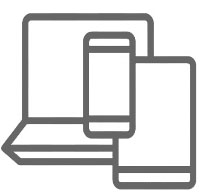 devices icon grey