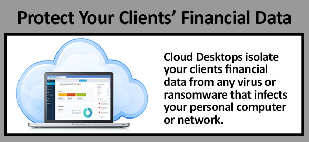 Protect your clients financial data
